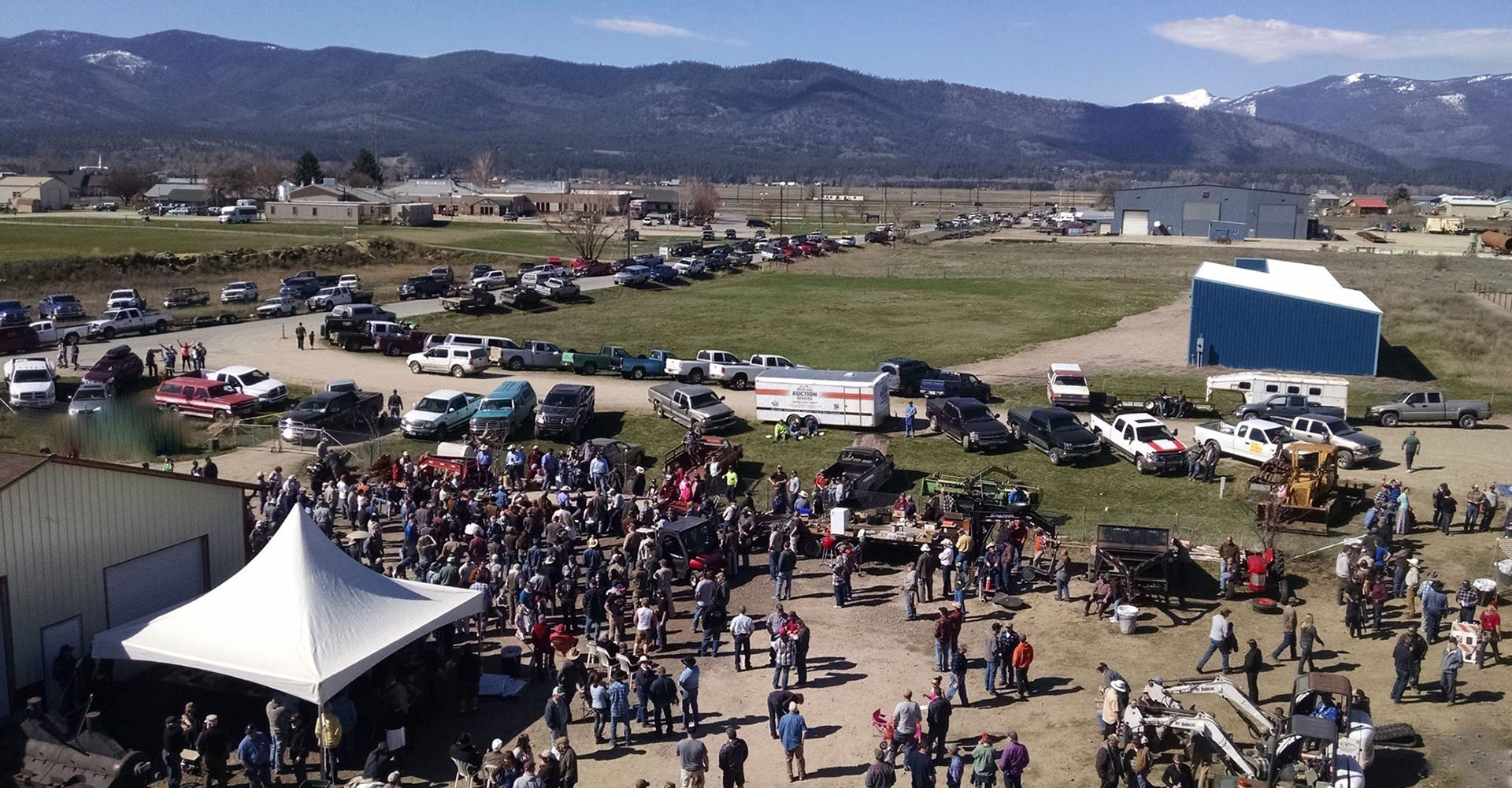 Montana Auction Aerial Photo